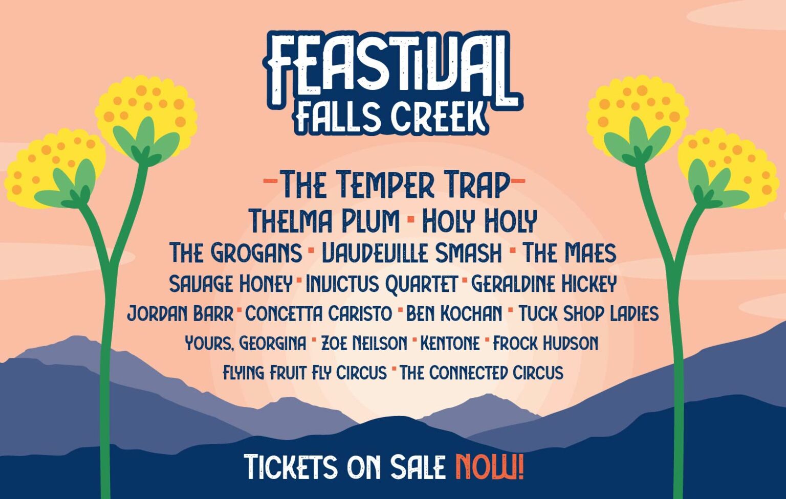 FEASTIVAL Falls Creek Tickets On Sale Now! Falls Creek Alpine Resort
